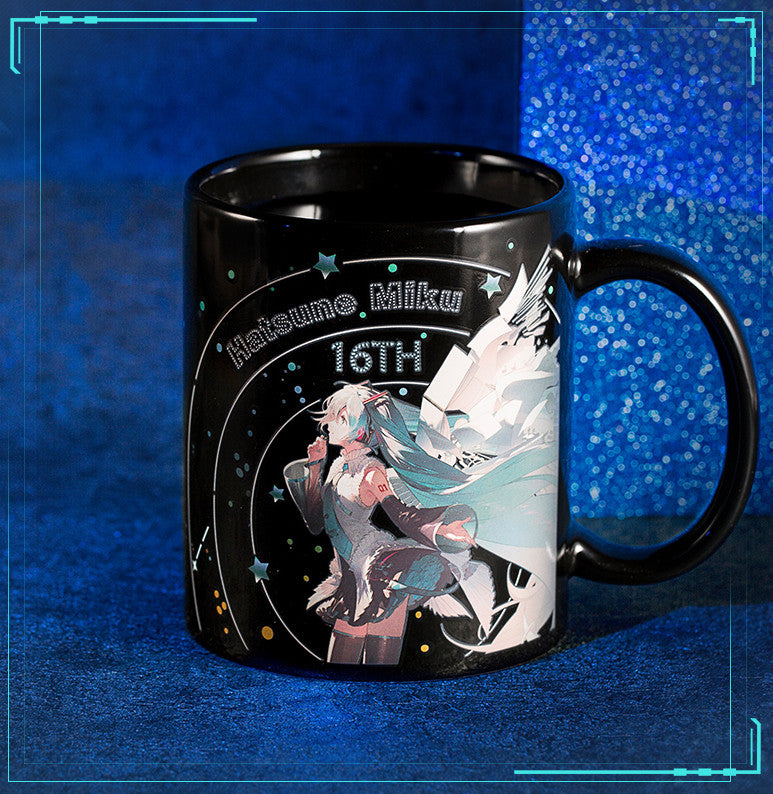 Xingyunshi - Hatsune Miku Thermo Color Change Ceramic Coffee Mug - inshobby.com