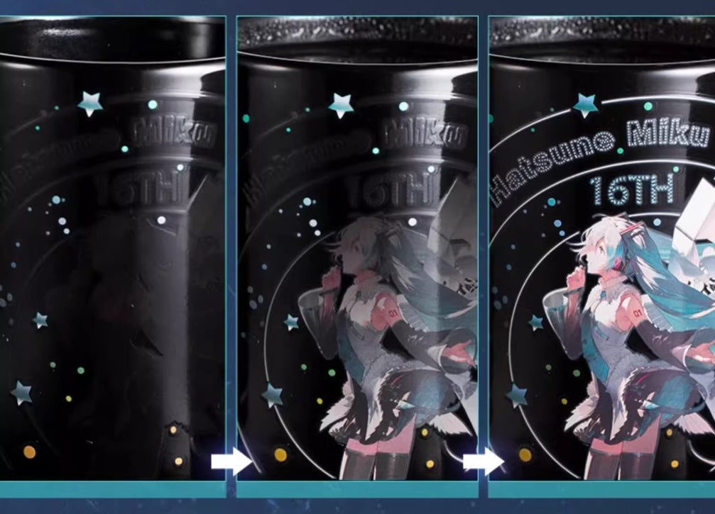 Xingyunshi - Hatsune Miku Thermo Color Change Ceramic Coffee Mug - inshobby.com