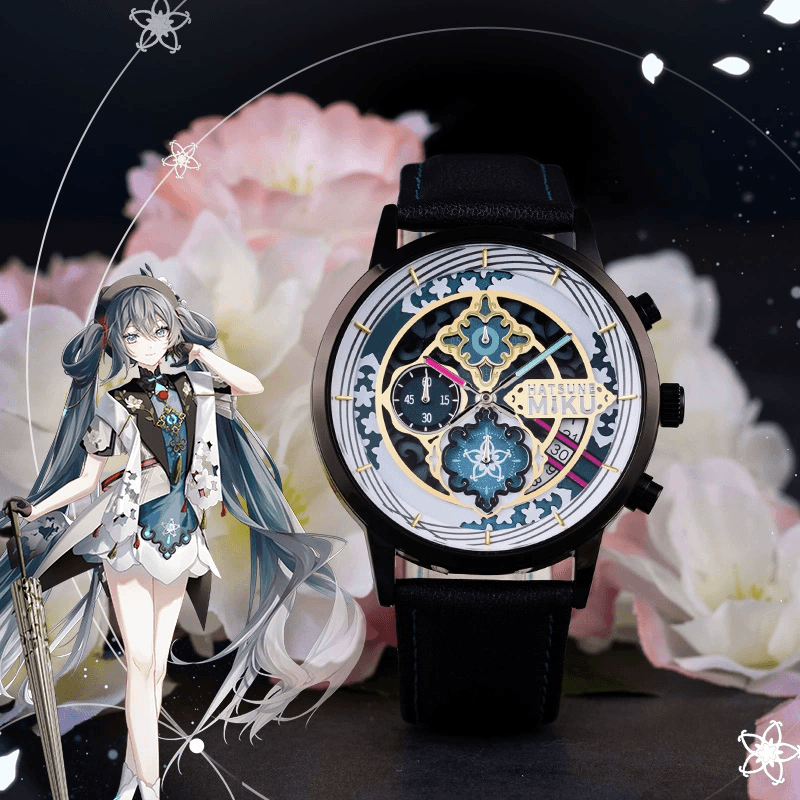 Xingyunshi - Hatsune Miku With You 5th Anniversary Quartz Wristwatch - inshobby.com