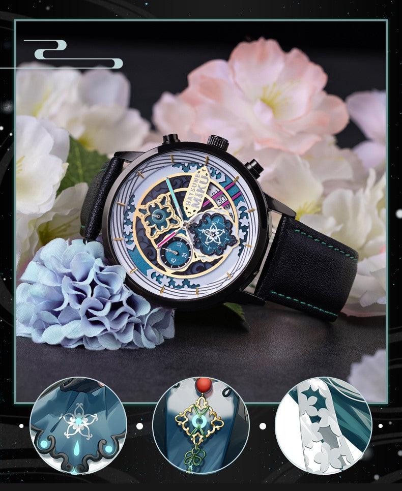 Xingyunshi - Hatsune Miku With You 5th Anniversary Quartz Wristwatch - inshobby.com
