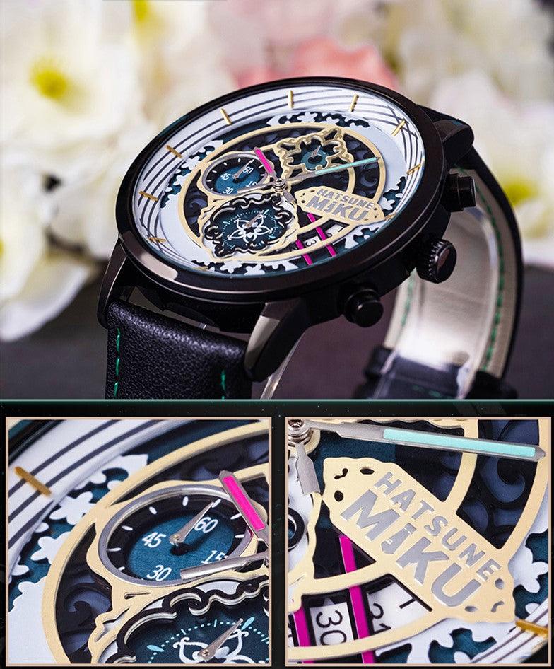 Xingyunshi - Hatsune Miku With You 5th Anniversary Quartz Wristwatch - inshobby.com