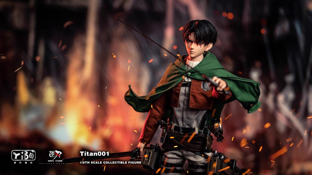 Yibo Toys - 1:6 Captain Levi Action Figure - inshobby.com