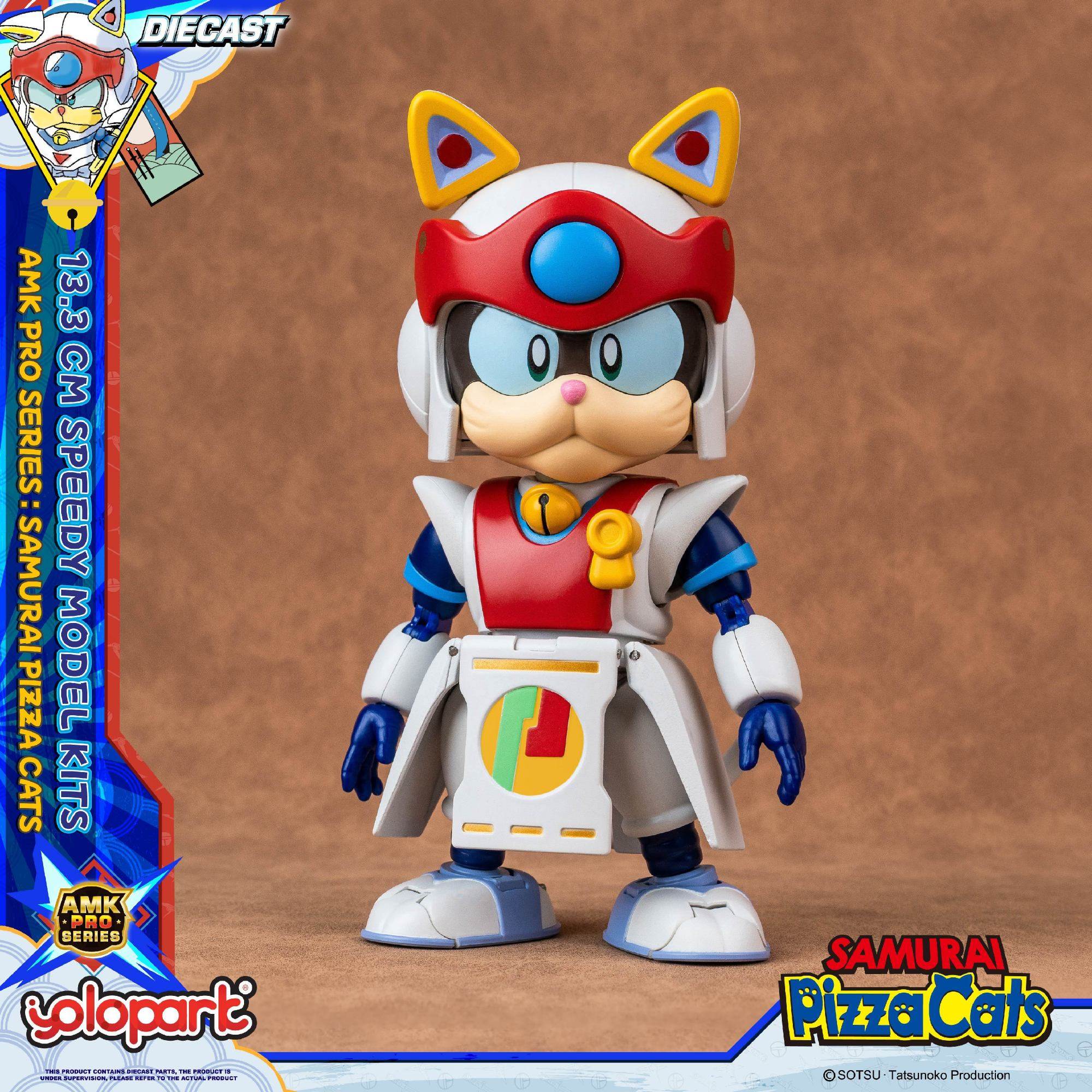 Samurai Pizza Cats Yattarou AMK Pro Series Model Kit