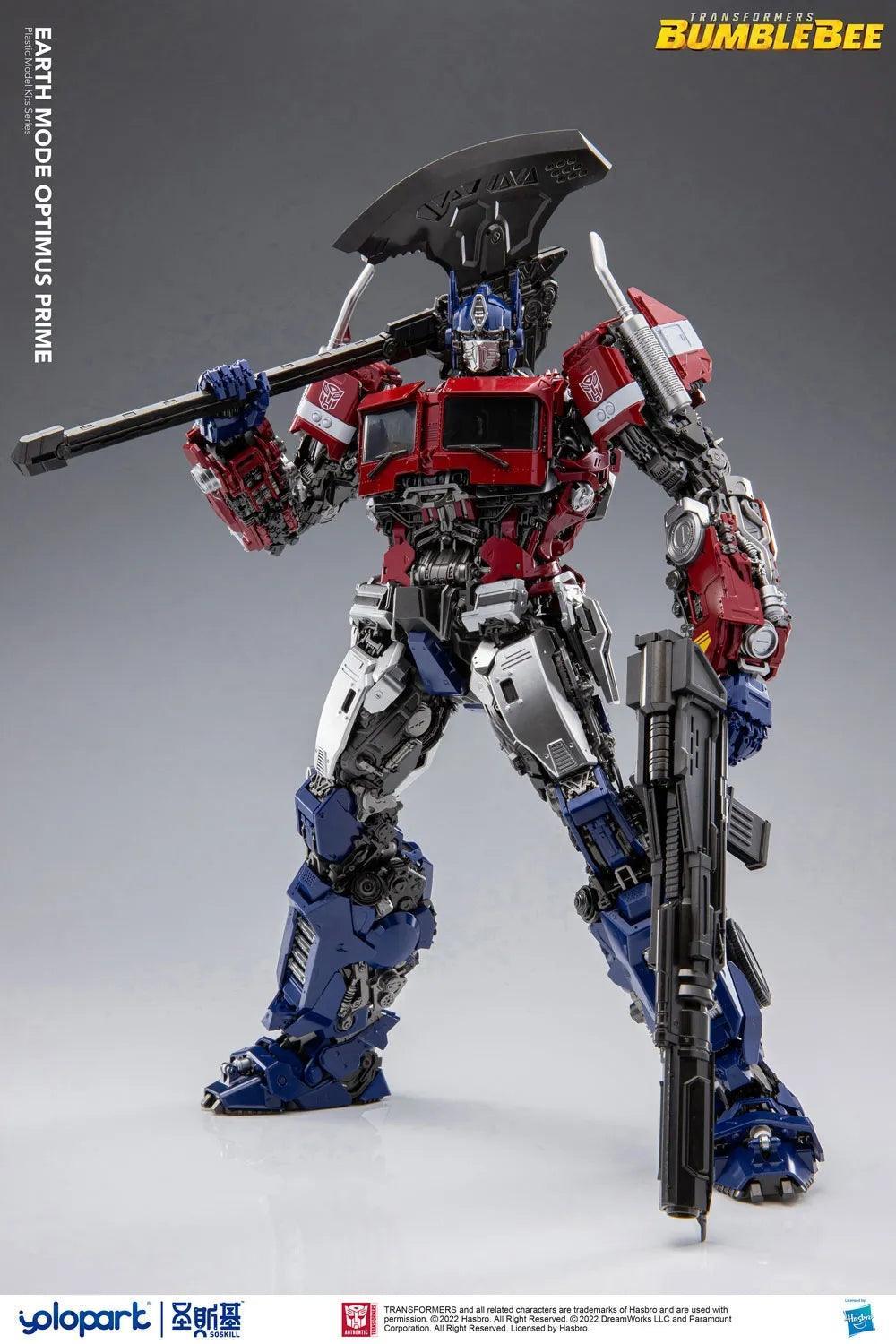 Transformers Earth Mode Optimus Prime Model Kit