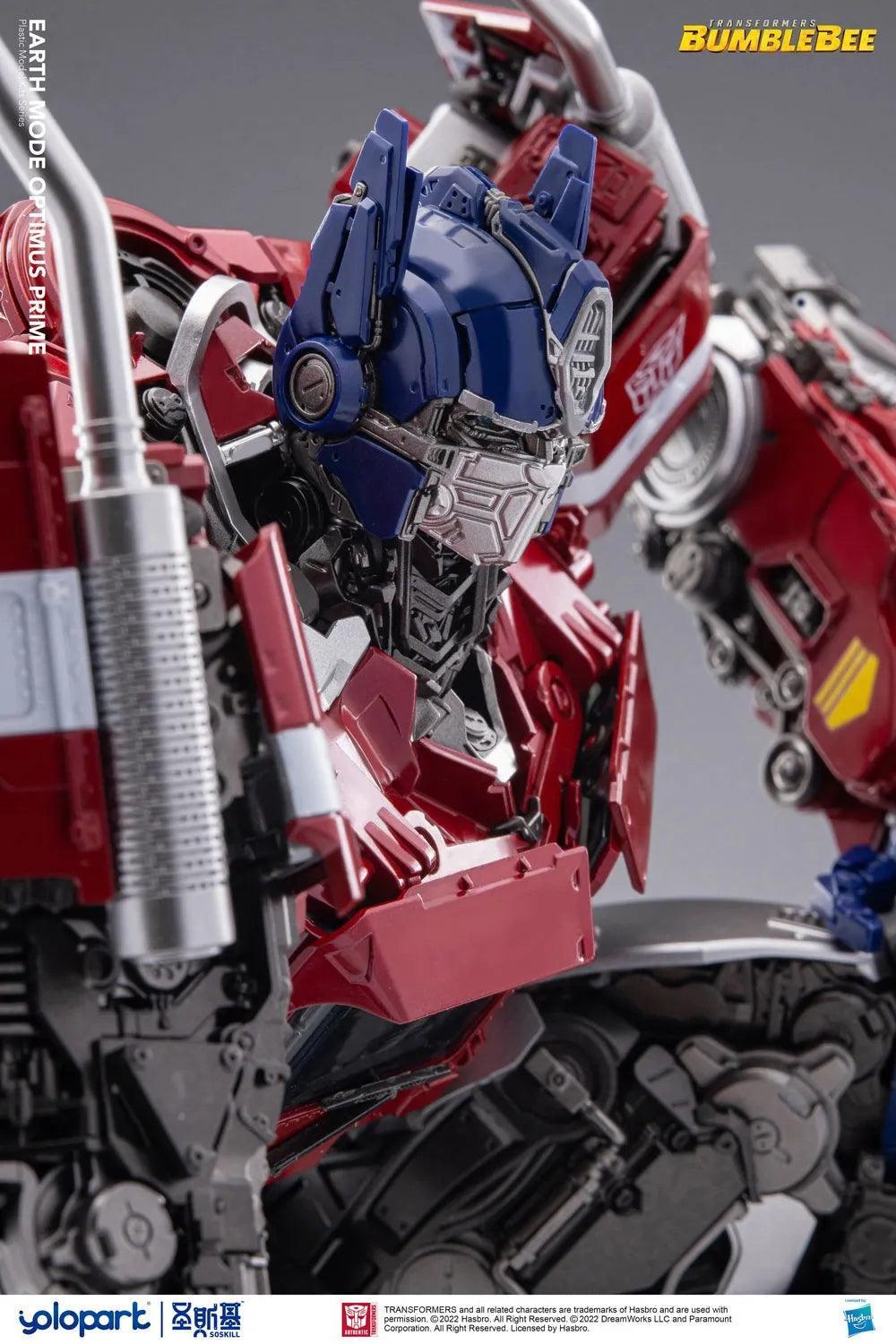 Yolopark - Transformers Earth Mode Optimus Prime Model Kit - inshobby.com