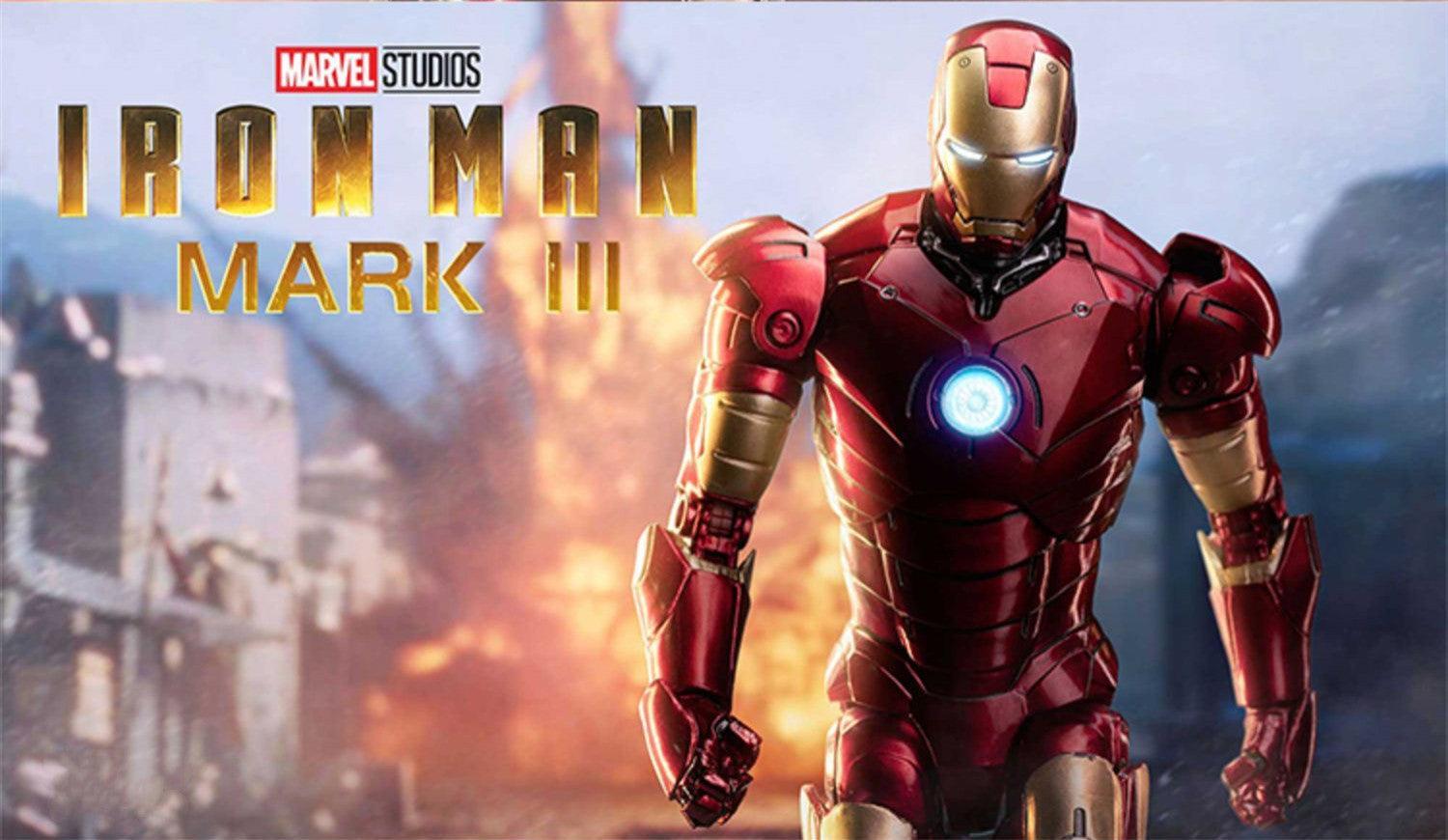 1:10 Iron Man Mark III Mk3 Action Toy