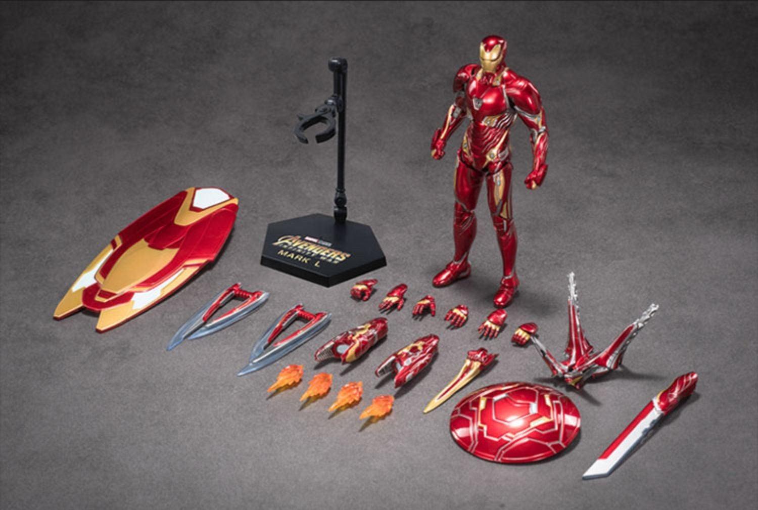 ZD Toys - 1:10 Iron Man Mark L Mk50 Deluxe Action Toy - inshobby.com