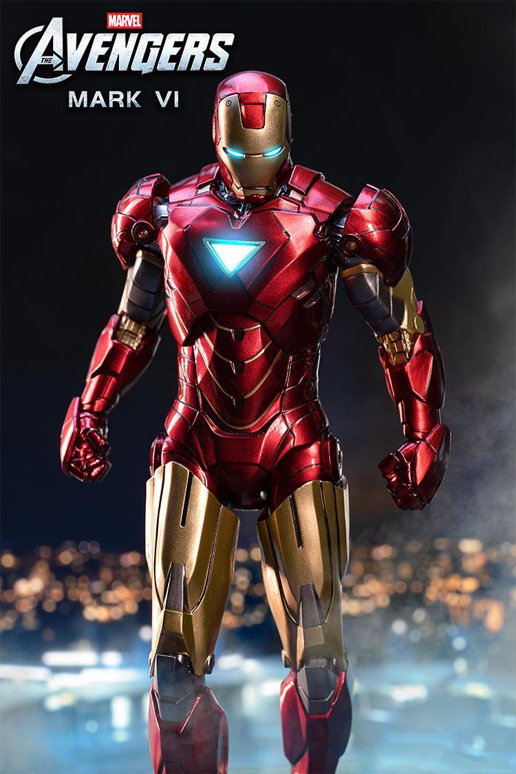 1:10 Iron Man Mark VI Mk6 Action Toy