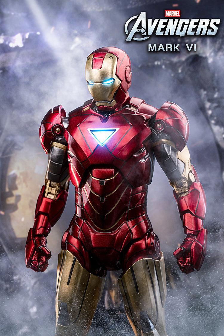 1:10 Iron Man Mark VI Mk6 Action Toy