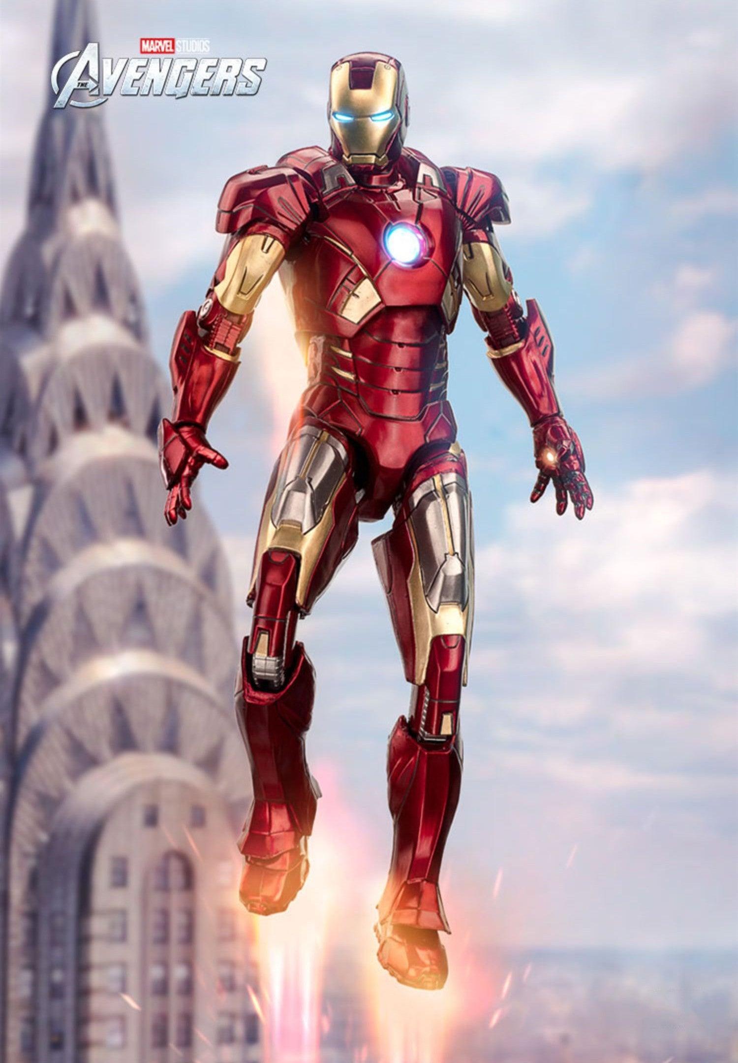 1:10 Iron Man Mark VII Mk7 Action Toy