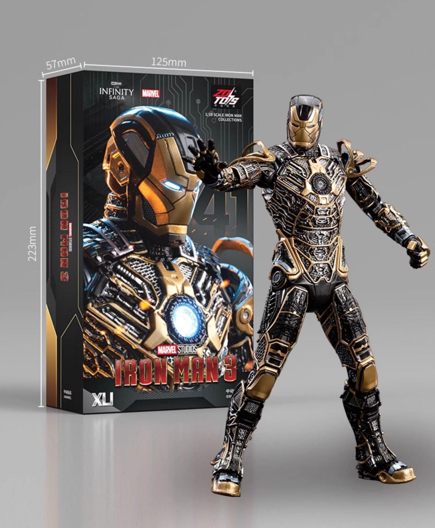 ZD Toys - 1:10 Iron Man Mark XLI Mk41 Action Toy - inshobby.com