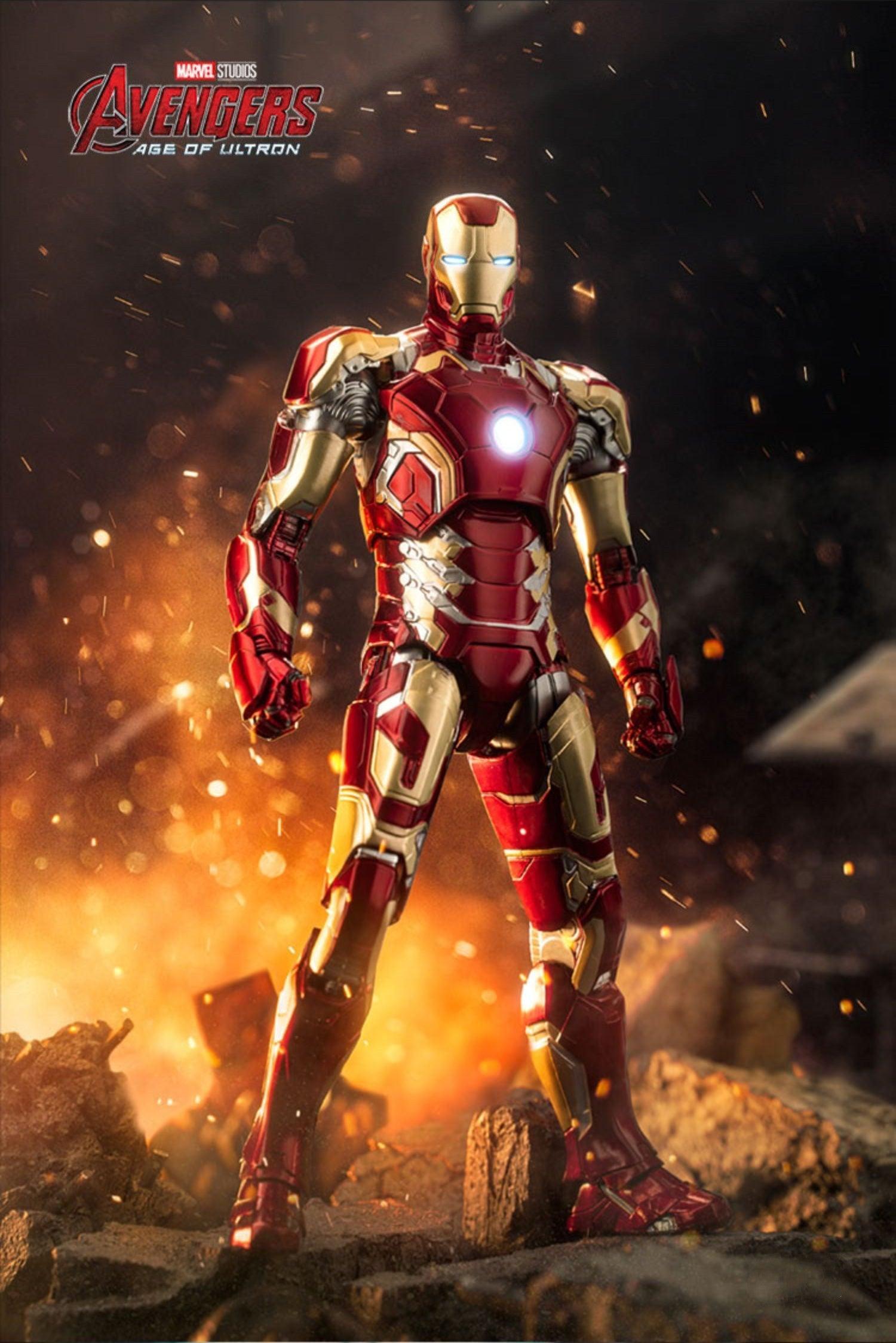 ZD Toys - 1:10 Iron Man Mark XLIII Mk43 Action Toy - inshobby.com