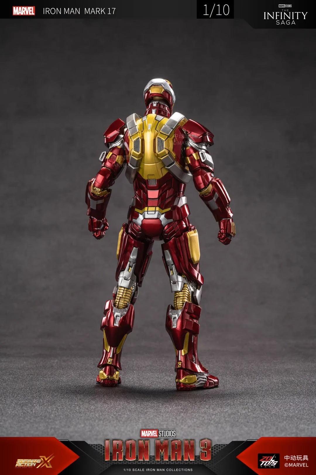 ZD Toys - 1:10 Iron Man Mark XVII Mk17 Heartbreaker Action Toy - inshobby.com