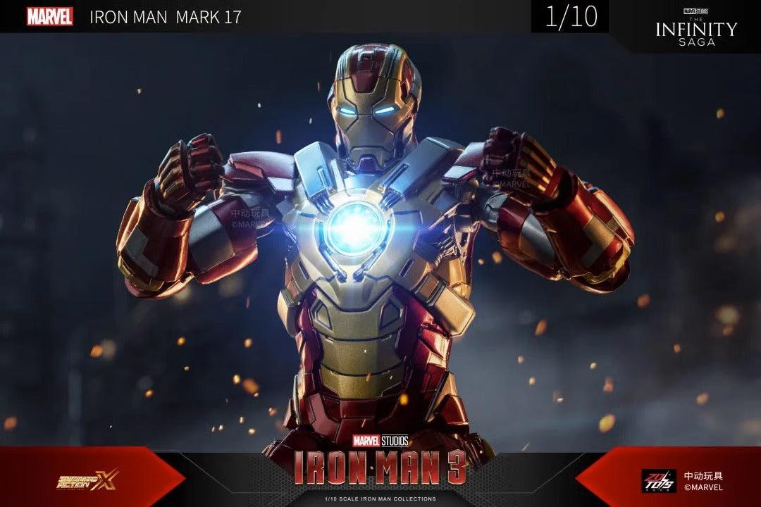 ZD Toys - 1:10 Iron Man Mark XVII Mk17 Heartbreaker Action Toy - inshobby.com