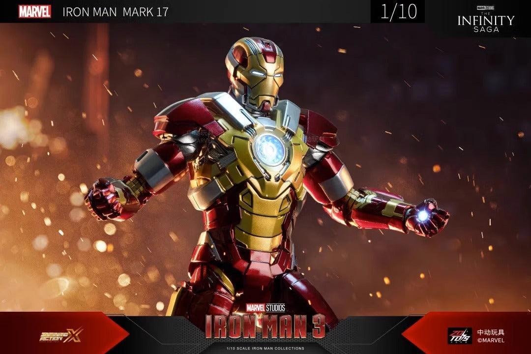 ZD Toys - 1:10 Iron Man Mark XVII Mk17 Heartbreaker Action Toy - inshobby.com