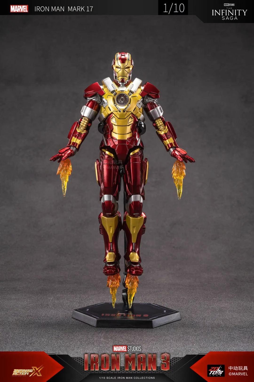 ZD Toys - 1:10 Iron Man Mark XVII Mk17 Heartbreaker Action Toy - inshobby.com
