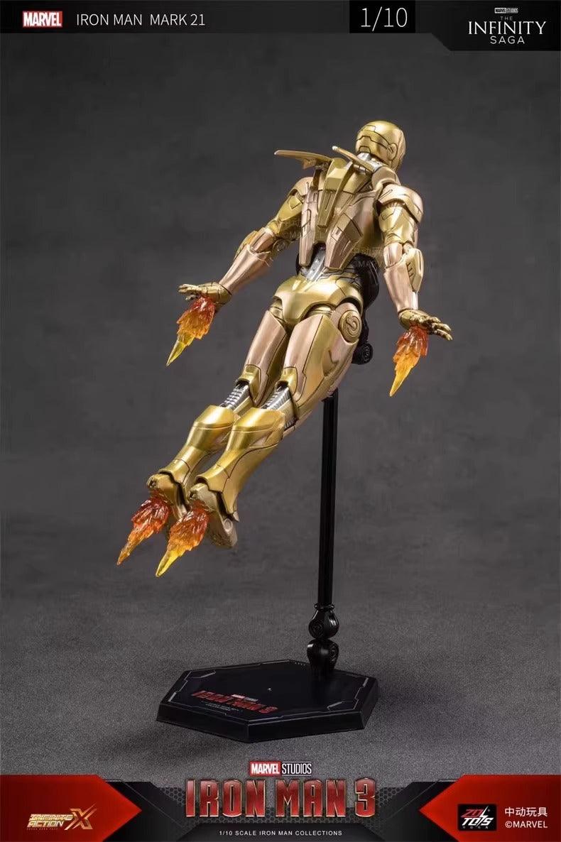ZD Toys - 1:10 Iron Man Mark XXI Mk21 Midas Action Toy - inshobby.com