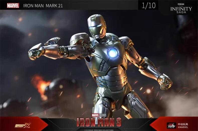 ZD Toys - 1:10 Iron Man Mark XXI Mk21 Midas Action Toy - inshobby.com