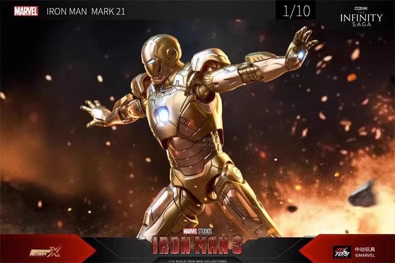 ZD Toys - 1:10 Iron Man Mark XXI Mk21 Midas Action Toy
