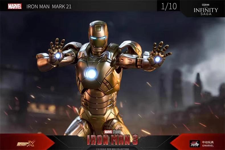 ZD Toys - 1:10 Iron Man Mark XXI Mk21 Midas Action Toy - inshobby.com