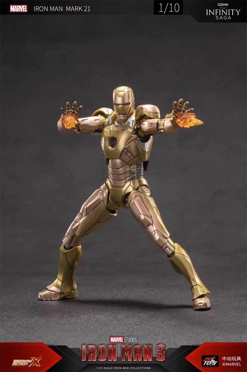 ZD Toys - 1:10 Iron Man Mark XXI Mk21 Midas Action Toy - inshobby.com