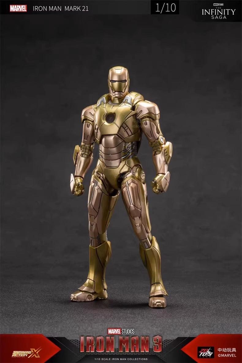 ZD Toys - 1:10 Iron Man Mark XXI Mk21 Midas Action Toy - inshobby.com