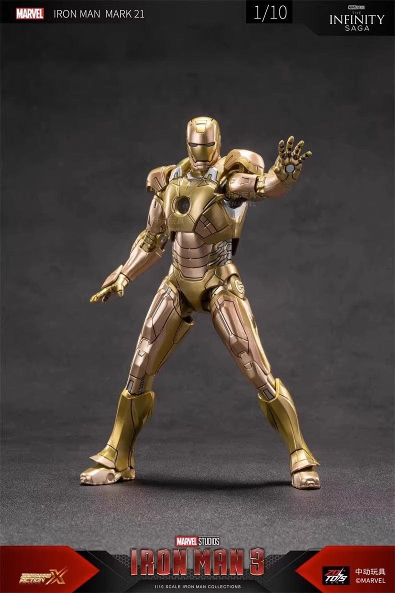 ZD Toys - 1:10 Iron Man Mark XXI Mk21 Midas Action Toy - inshobby.com