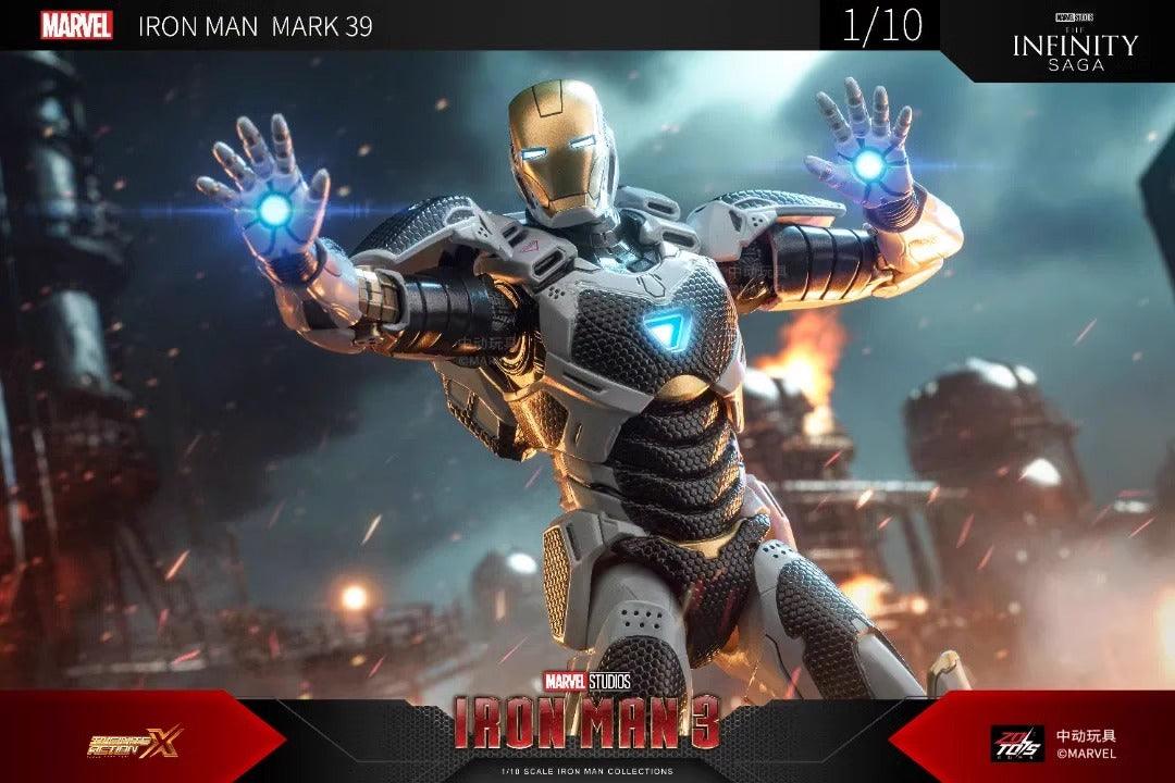 ZD Toys - 1:10 Iron Man Mark XXXIX Mk39 Action Toy