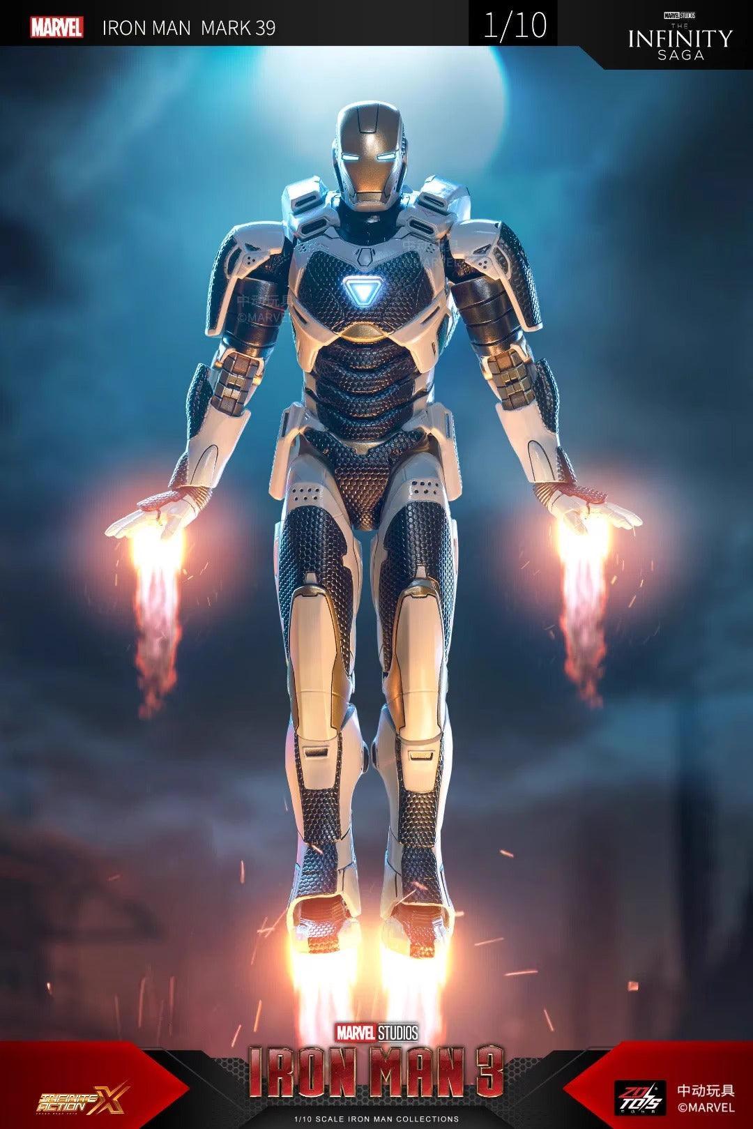 ZD Toys - 1:10 Iron Man Mark XXXIX Mk39 Action Toy - inshobby.com