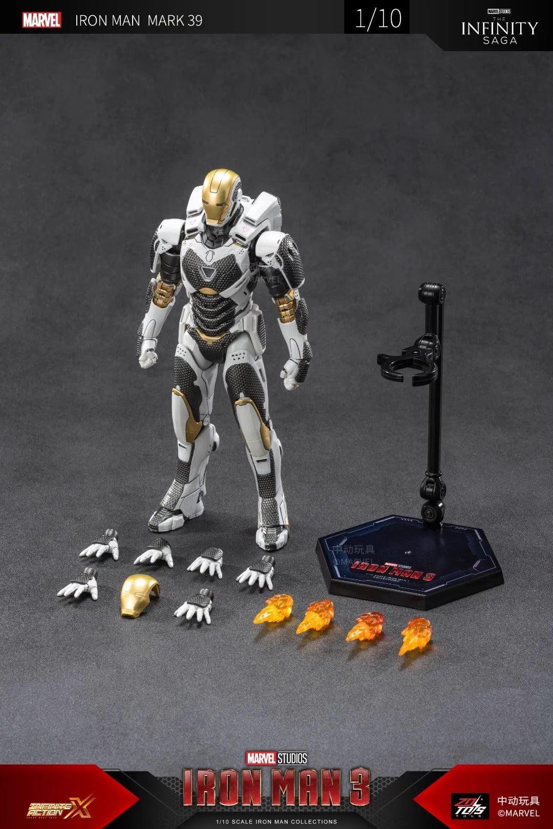 ZD Toys - 1:10 Iron Man Mark XXXIX Mk39 Action Toy - inshobby.com