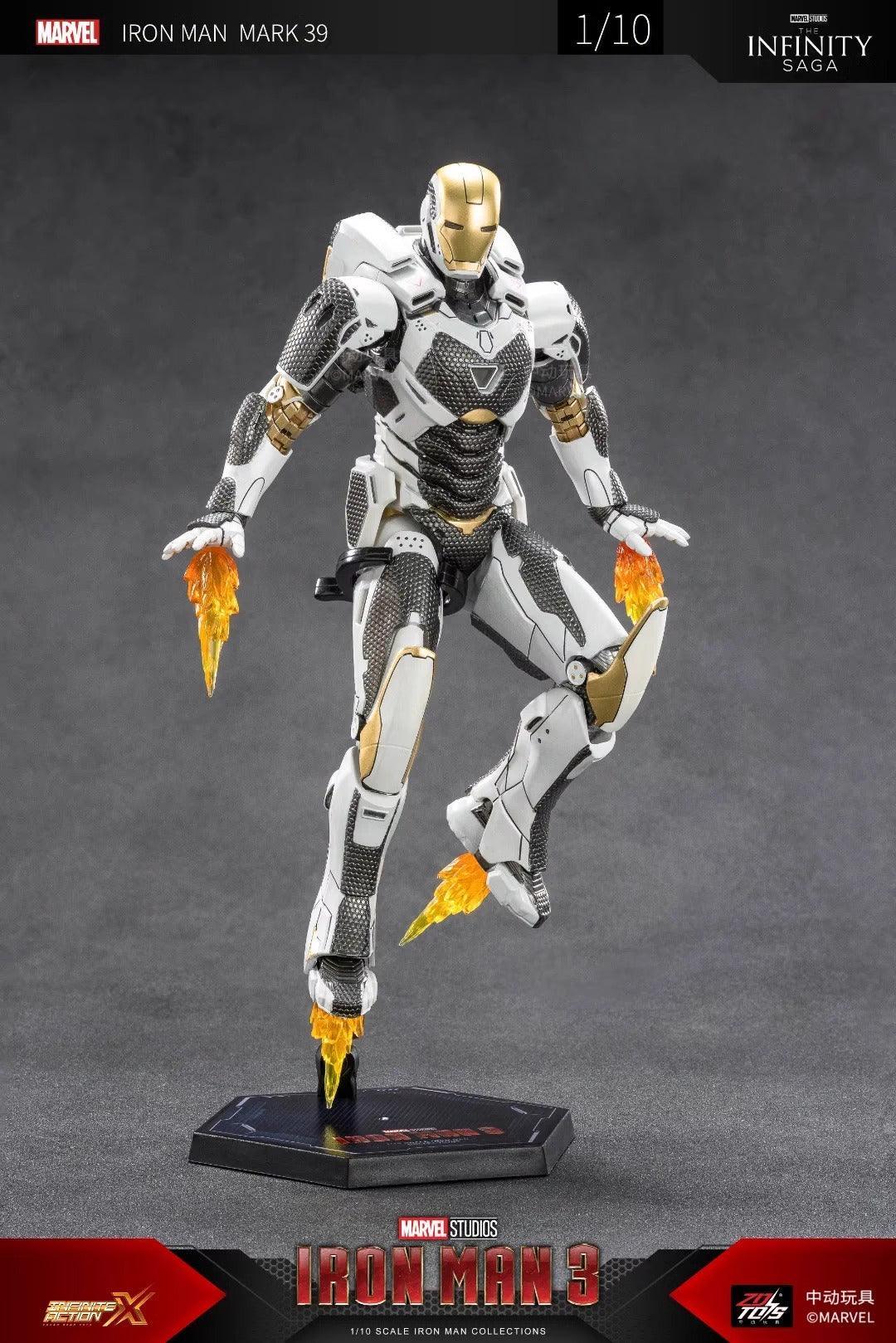 ZD Toys - 1:10 Iron Man Mark XXXIX Mk39 Action Toy - inshobby.com