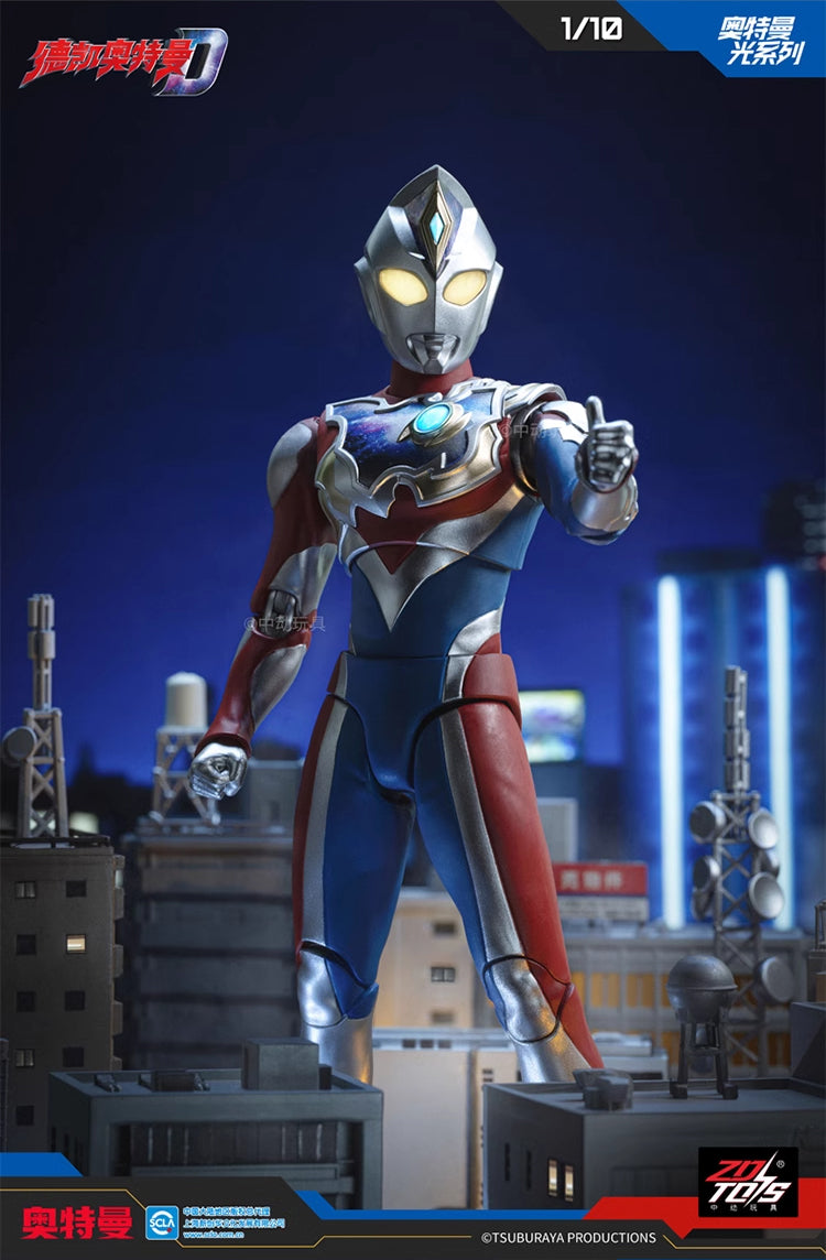 ZD Toys - 1:10 Ultraman Decker Flash Type Light-Up Action Toy - inshobby.com