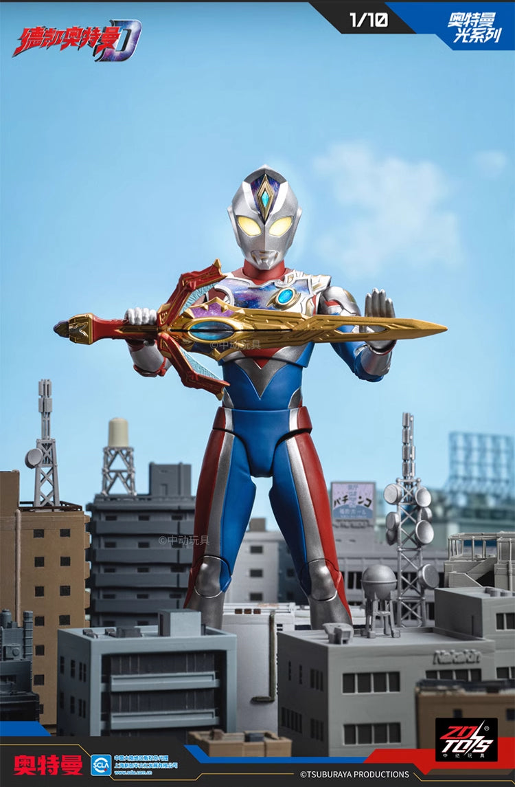 ZD Toys - 1:10 Ultraman Decker Flash Type Light-Up Action Toy - inshobby.com