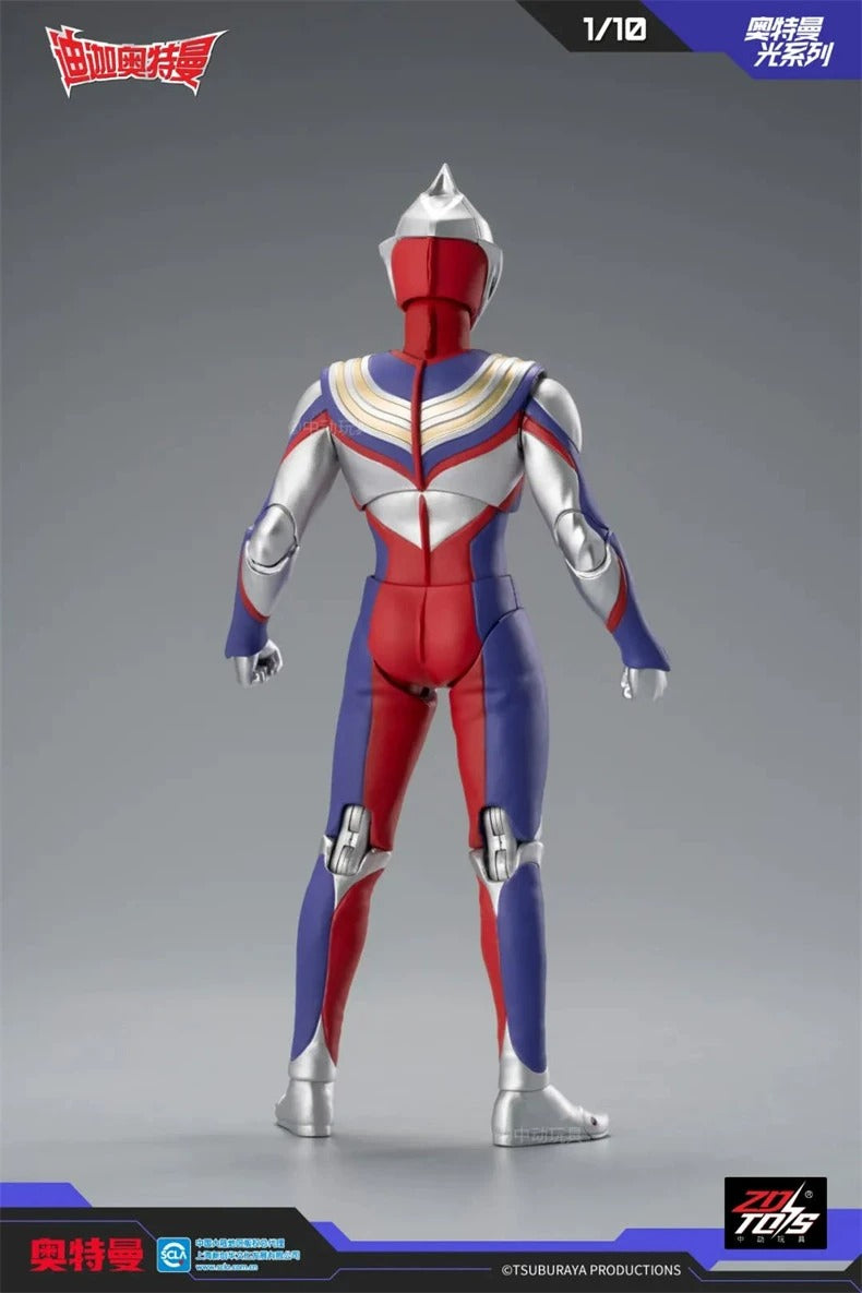 ZD Toys - 1:10 Ultraman Tiga Multi Type Light-Up Action Toy - inshobby.com