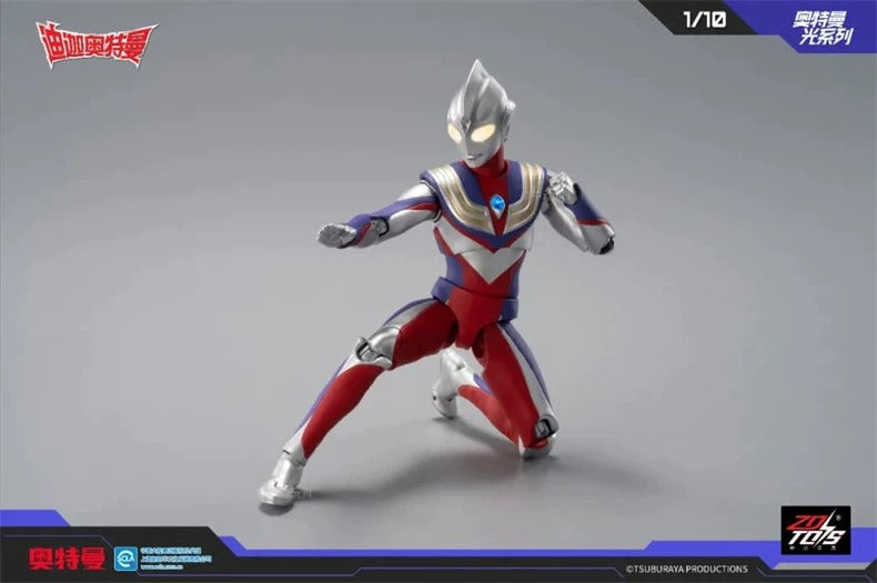 1:10 Ultraman Tiga Multi Type Light-Up Action Toy