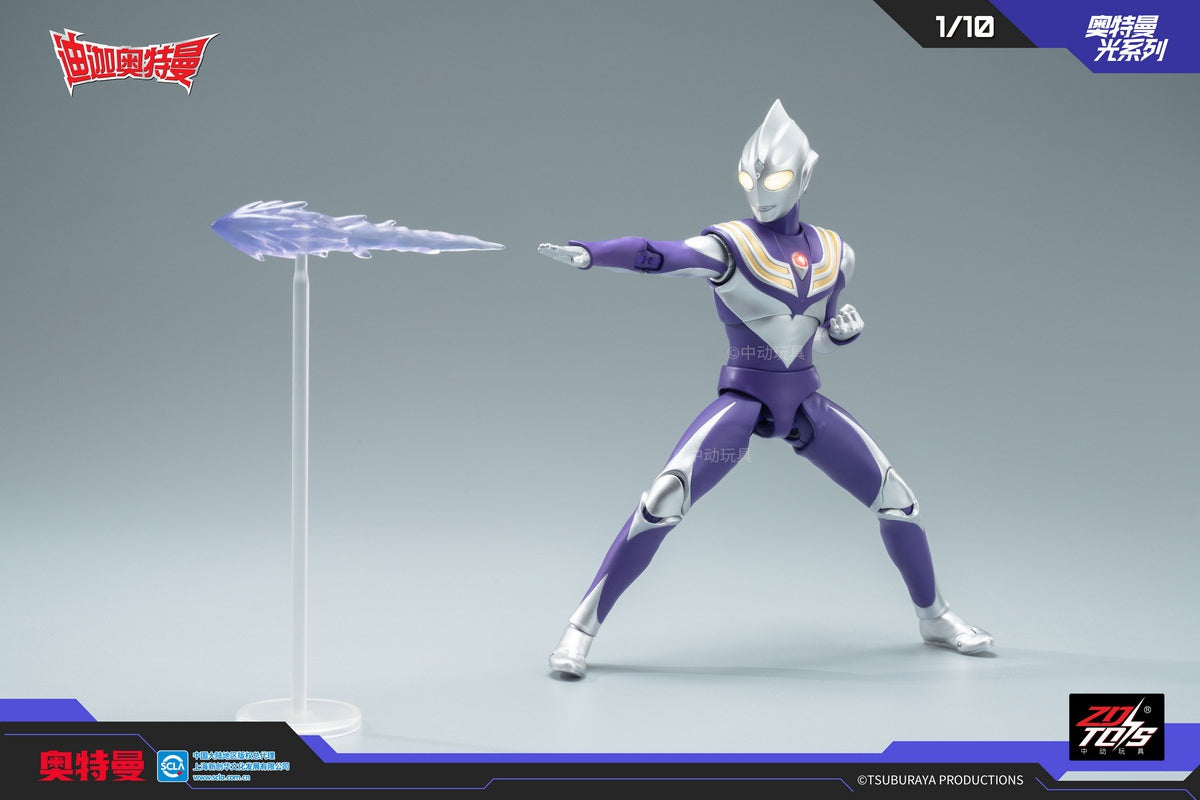 ZD Toys - 1:10 Ultraman Tiga Sky Type Light-Up Action Toy - inshobby.com