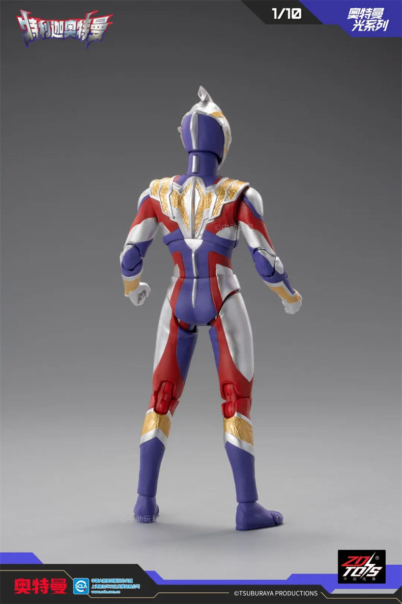 ZD Toys - 1:10 Ultraman Trigger Multi Type Light-Up Action Toy - inshobby.com