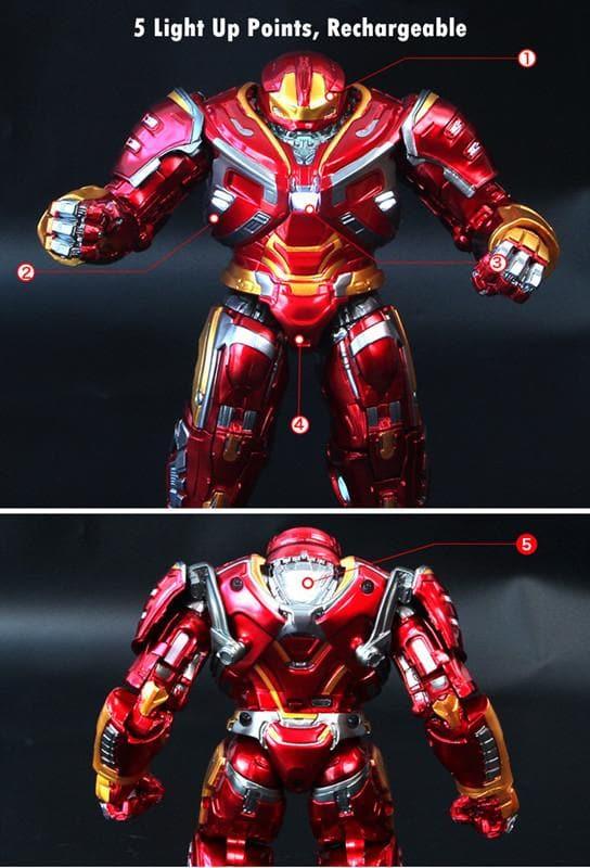 ZD Toys - Iron Man Mark XLVIII Mk48 Hulkbuster Action Toy - inshobby.com