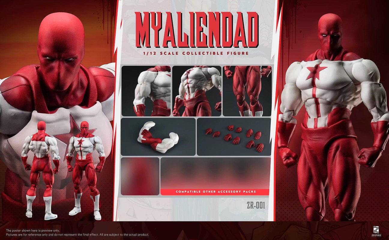 1:12 My Alien Dad Action Figure